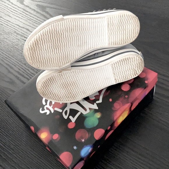 Ash Viper Silver Studded High Tops - Picture 6 of 8